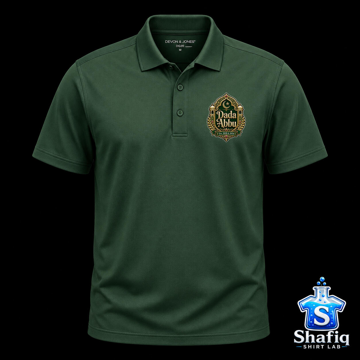 Dada Abbu Crest - Mockup