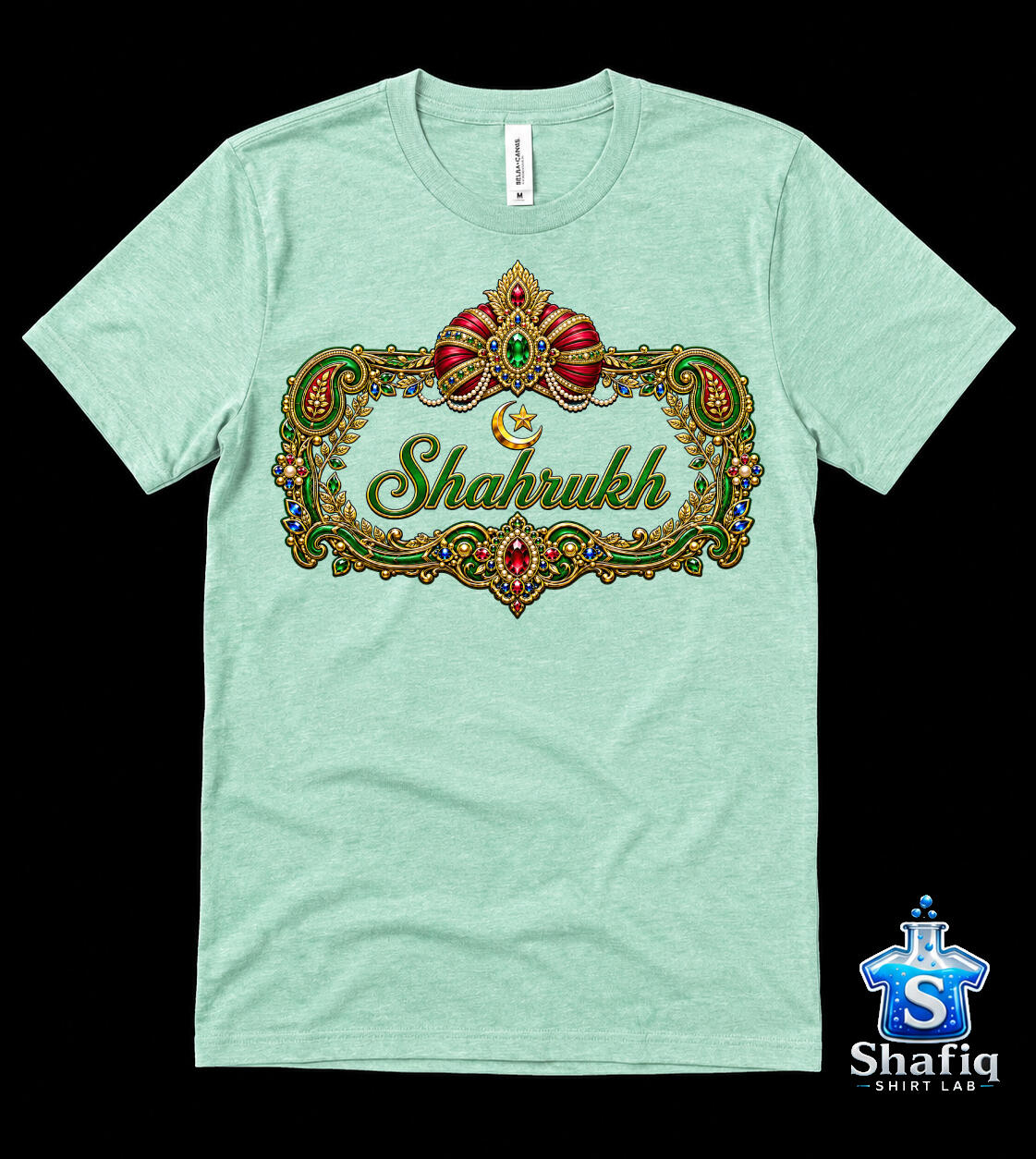 Shahrukh Green Desi Frame