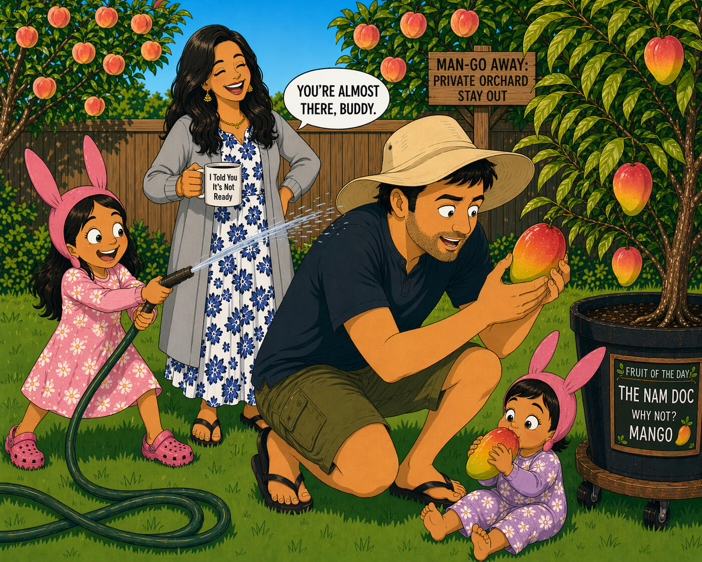 Gardening Family