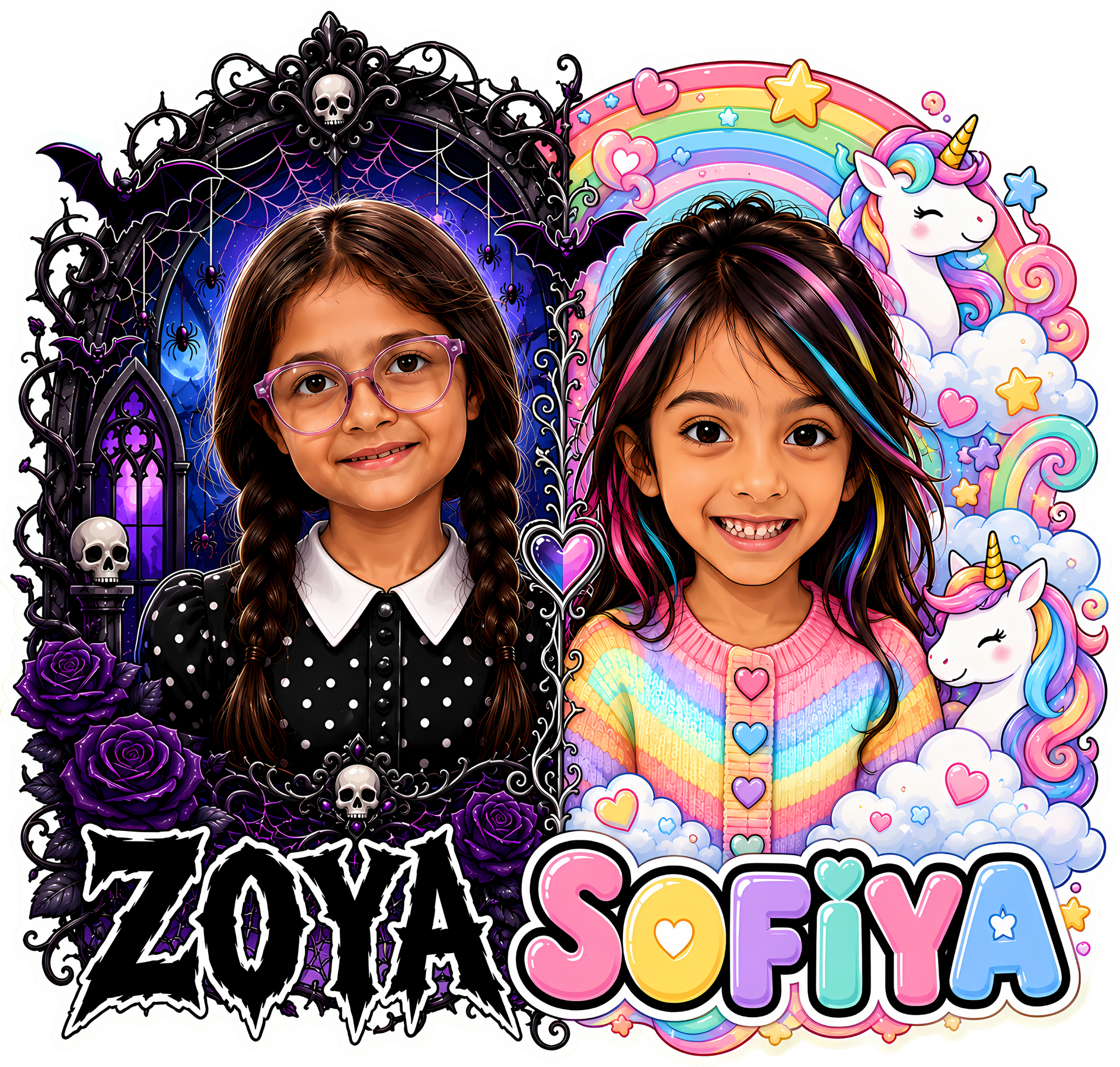 Wednesday - Zoya & Sofiya